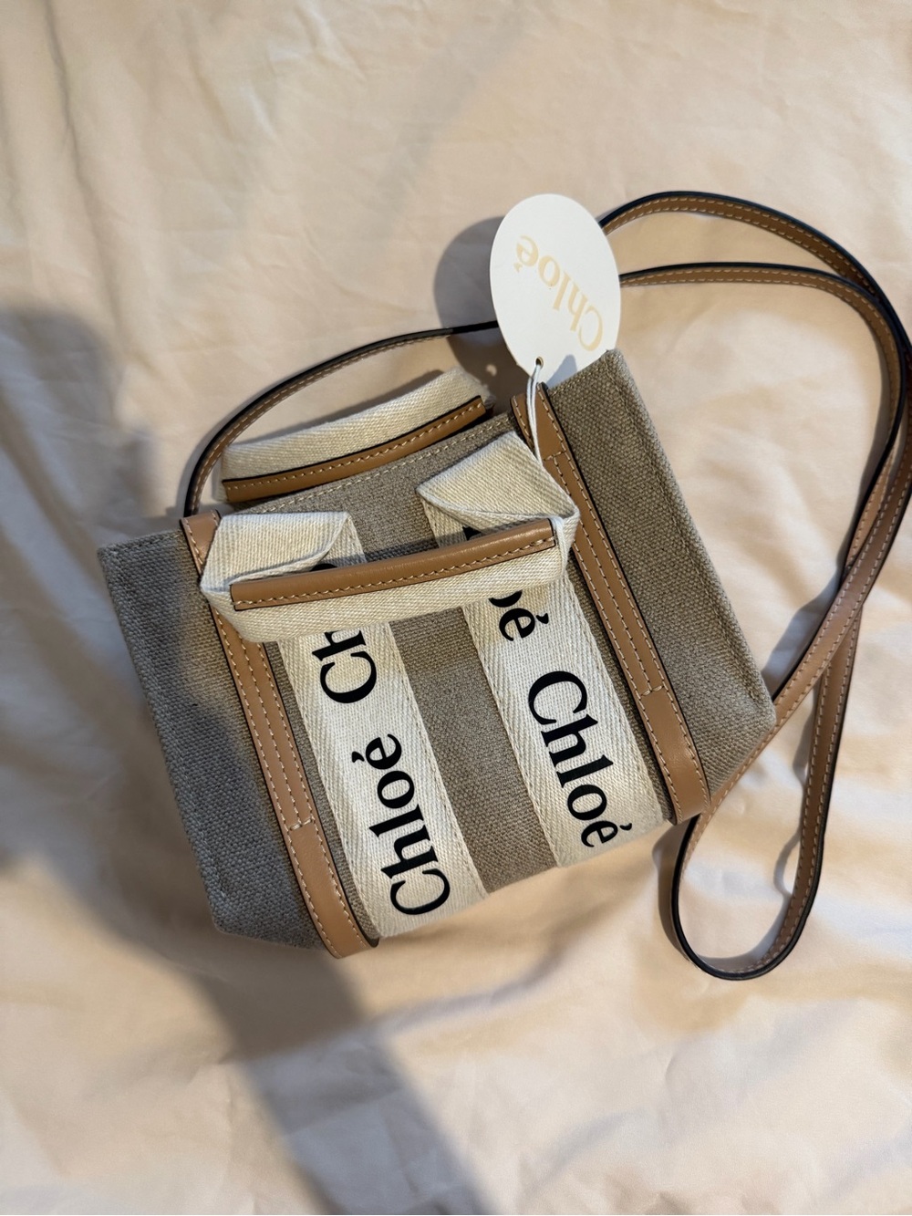 Chloé Mini Woody Tote Bag